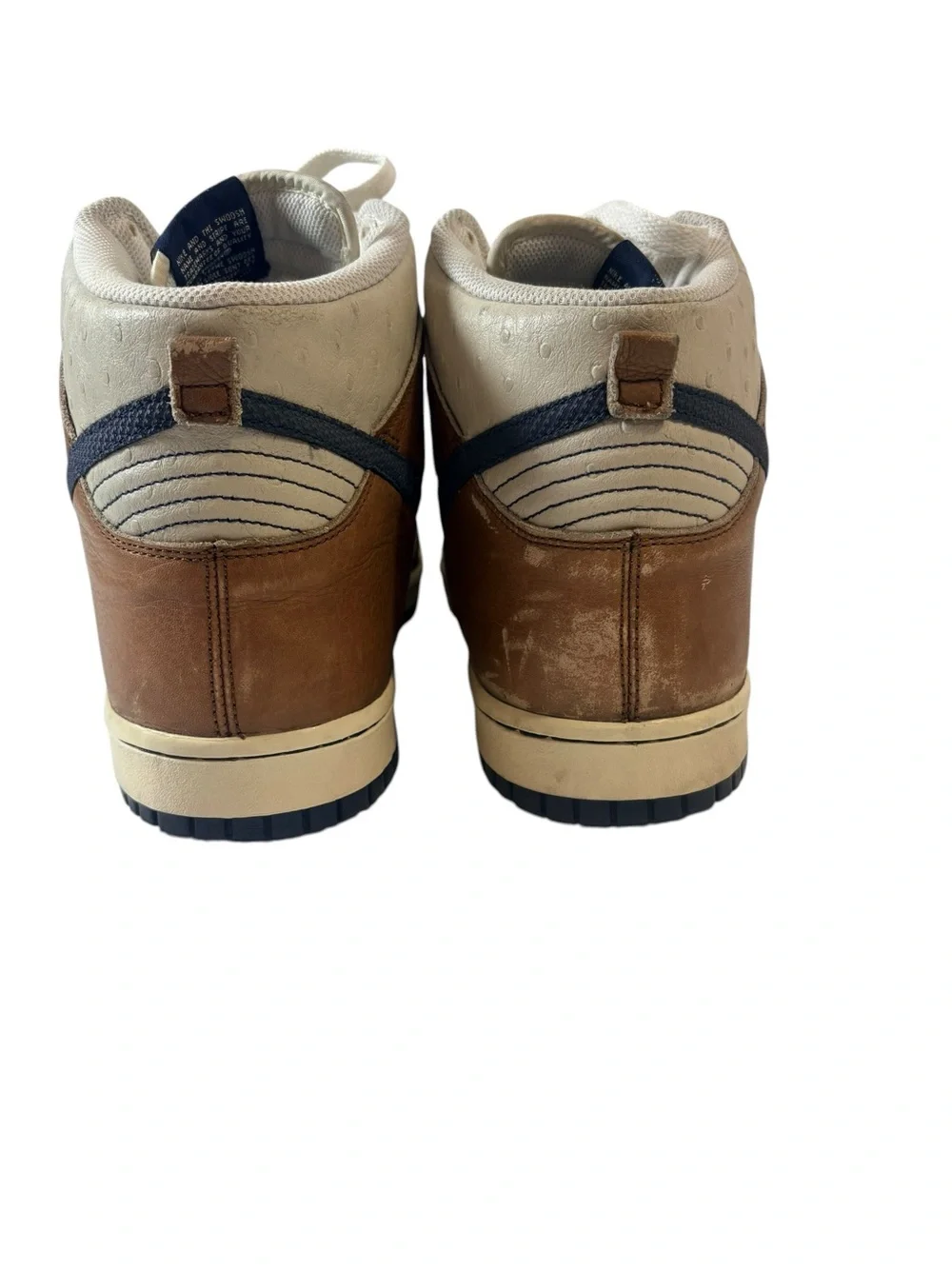 Nike Dunk High Premium “Baroque Brown” Sneakers Men’s Size 13 Vintage Y2K READ